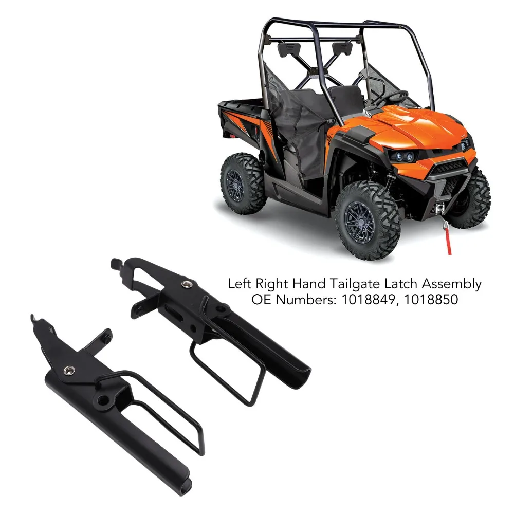 Left and Right Hand Tailgate Latch Assembly 1018849 1018850 Left Right Latch Assembly UTV Tailgate Latch For Ranger 400 500 570