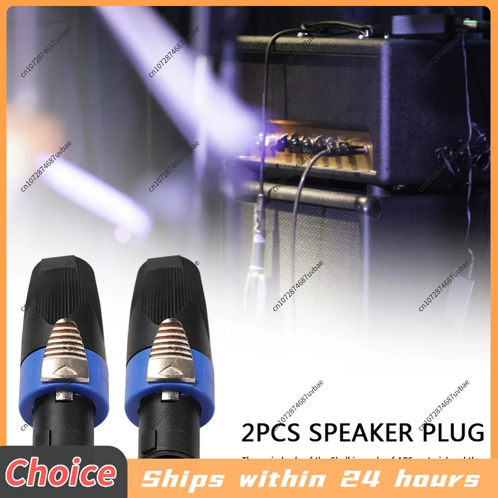 10PCS 4-Pole 4Pin NL4FC Speaker Connector Ohm Plug Speaker Audio Cable Adapter Twist Lock 4 Pin Speakon Female Jack Accessories