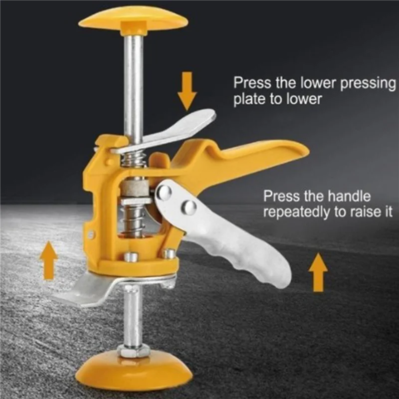 

AB35-6Pcs Tile Leveling System Leveler Wall Tile Paving Locator Tool Clip Floor Installation Tile Alignment Tools