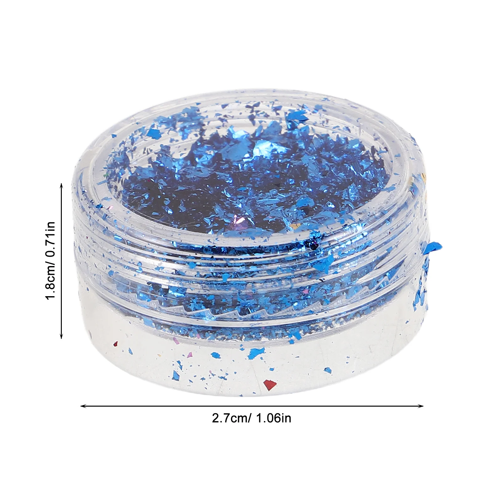 48 pezzi di fogli di lamina per unghie olografiche abbaglianti fiocchi metallici oro argento lucido glitter decorazioni fai da te accessori per feste da donna