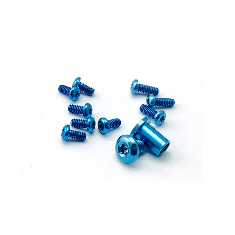 Imagem -04 - Conjunto Completo de Parafusos de Titânio Kit Punho de Faca Facas Acessórios Peças Genuine Benchmade Mini Adamas 273gy Faça Você Mesmo Cores
