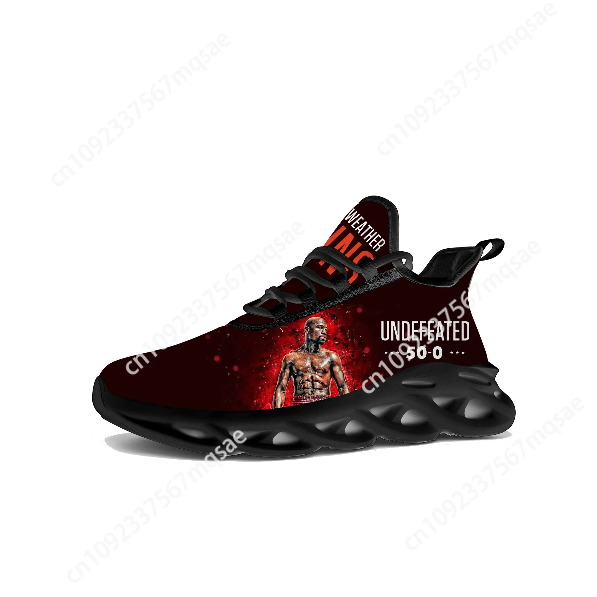 

Floyd Mayweather Undefeated Boxing Champ Flats Sneakers Mens Womens Sports Running Shoes High Quality Sneaker customization Shoe