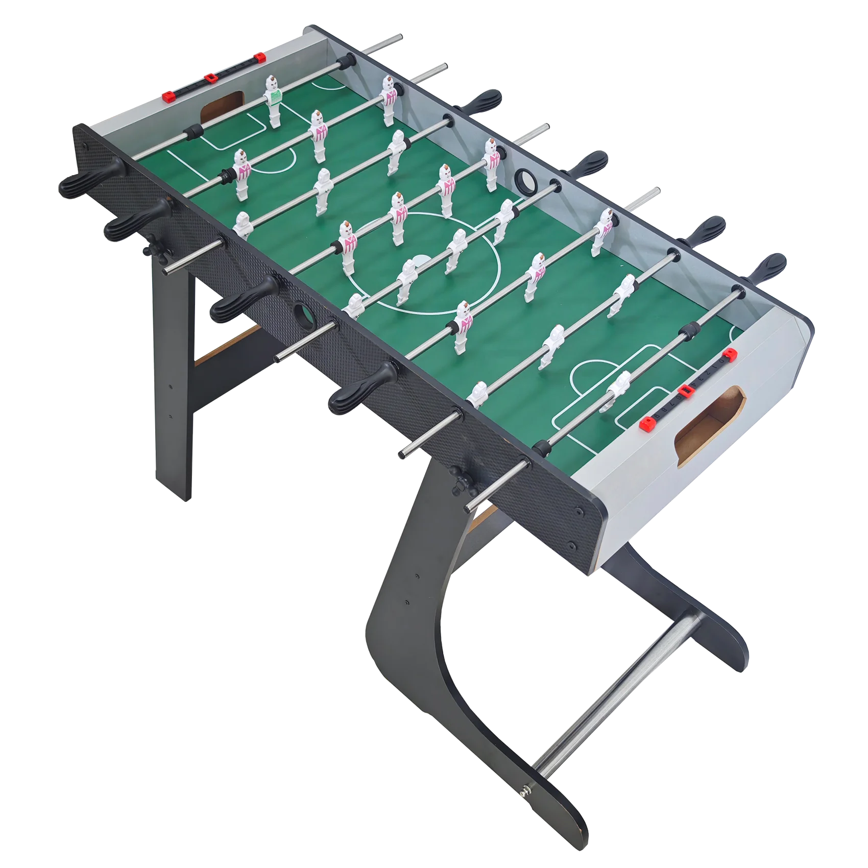 

40-дюймовый классический дизайн, складная ножка, деревянный футбольный стол, футбольный стол, настольные игры для детей, развлечения в помещении