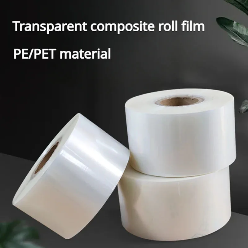 

40cm width transparent heat sealing film automatic packaging machine composite film food package films