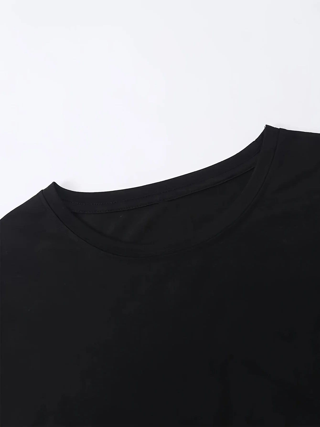 Футболка с буквенным принтом, повседневный топ с круглым вырезом и короткими рукавами на лето и весну, женская одежда