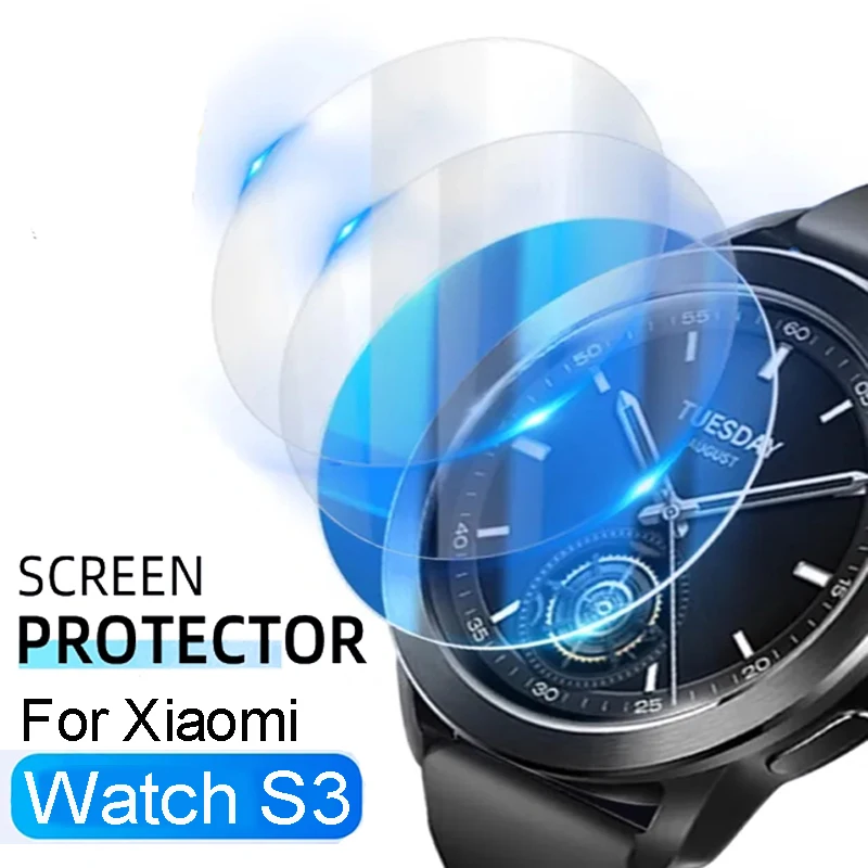 

Защита экрана для Xiaomi Mi Watch S3 защита от царапин твердость 9H закаленное стекло для умных часов Xiaomi S3 HD прозрачные пленки