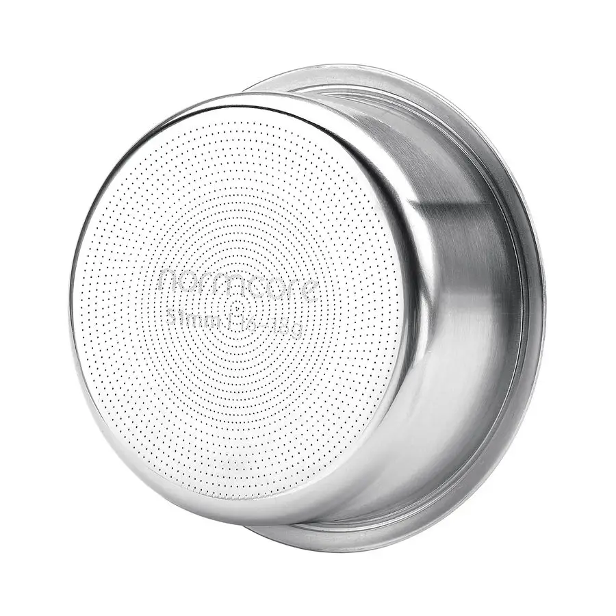 

Фильтр-корзина для кофе 51 мм, 1618 г, высокая однородность, точная посадка, подходит для портафильтров Delonghi, толщина 0,8 мм, 2415 отверстий