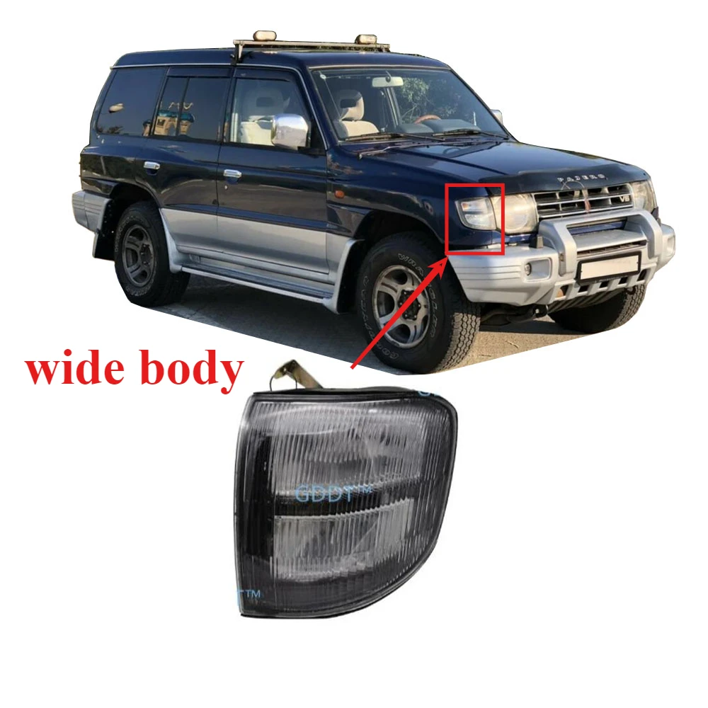 

1 Piece Wide Body Front Corner Lamp For Pajero V33 Head Lamp For Montero SFX V40 Turning Signal Clearance Lights MR124957