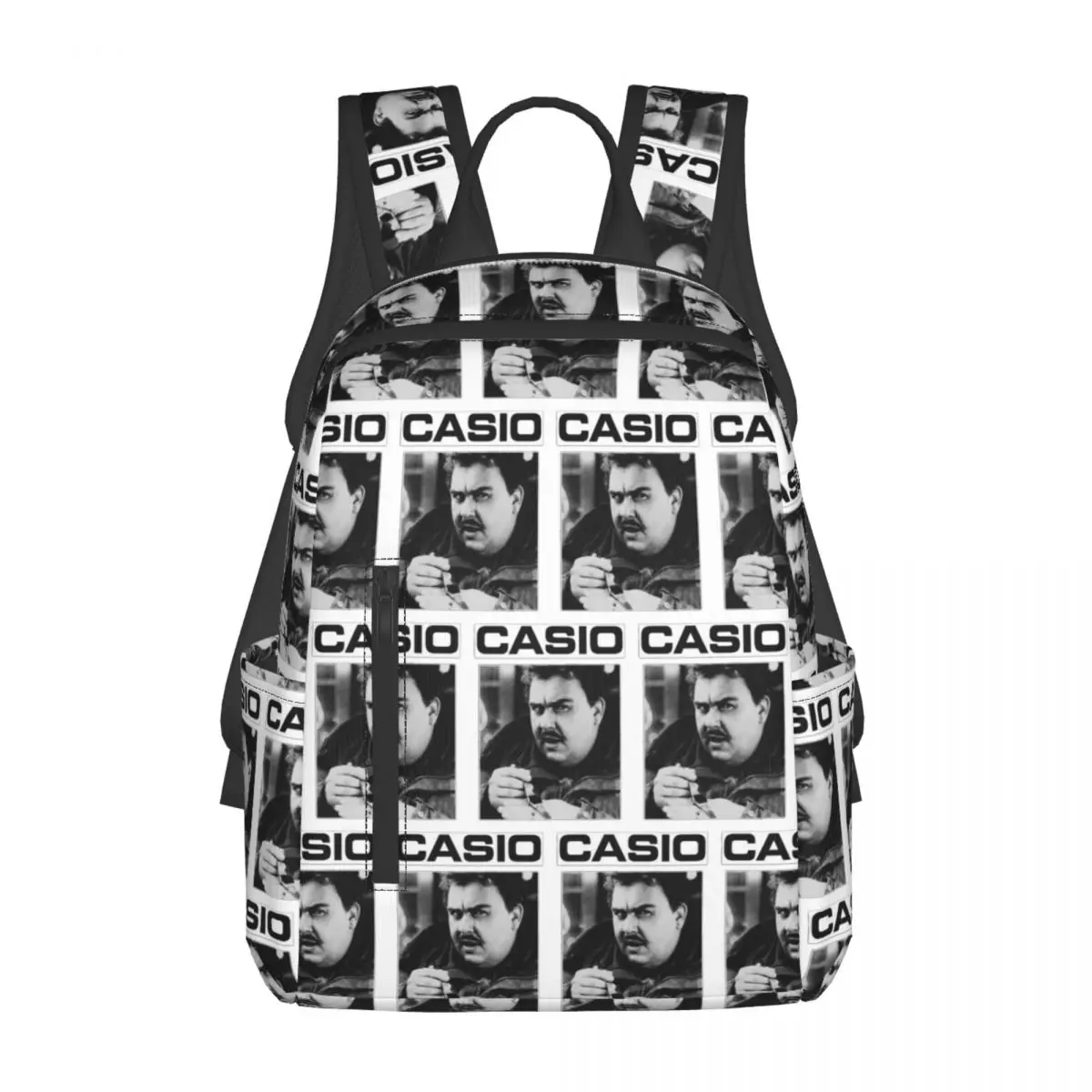 

John Candy Casio Backpack Daypack Boys Girls BookBag School Bag Shoulder Bags for Men Women