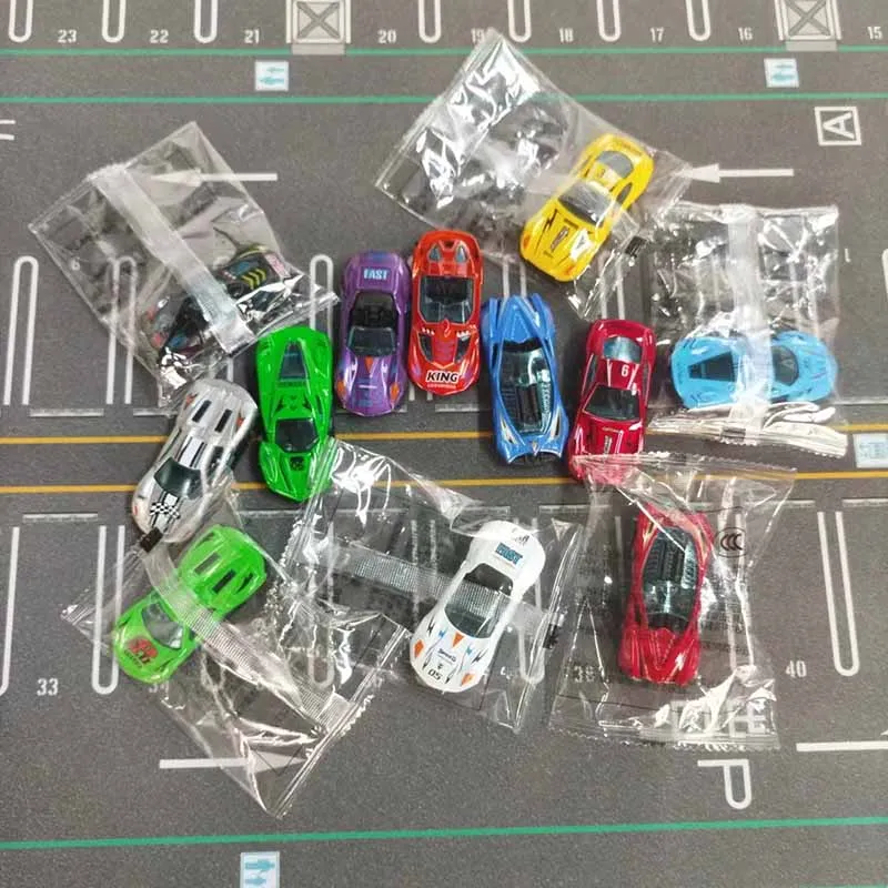 Nuova Mini simulazione in lega 1:64 modelli di giocattoli serie di auto da corsa divertimento creativo inerzia auto ragazzi giocattoli interattivi tirare indietro giocattoli per auto