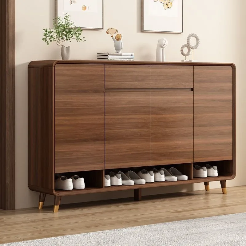 

Тумба для обуви из цельного дерева, уличный шкаф для прихожей у входа в дом, внутренний шкаф для прихожей, ne