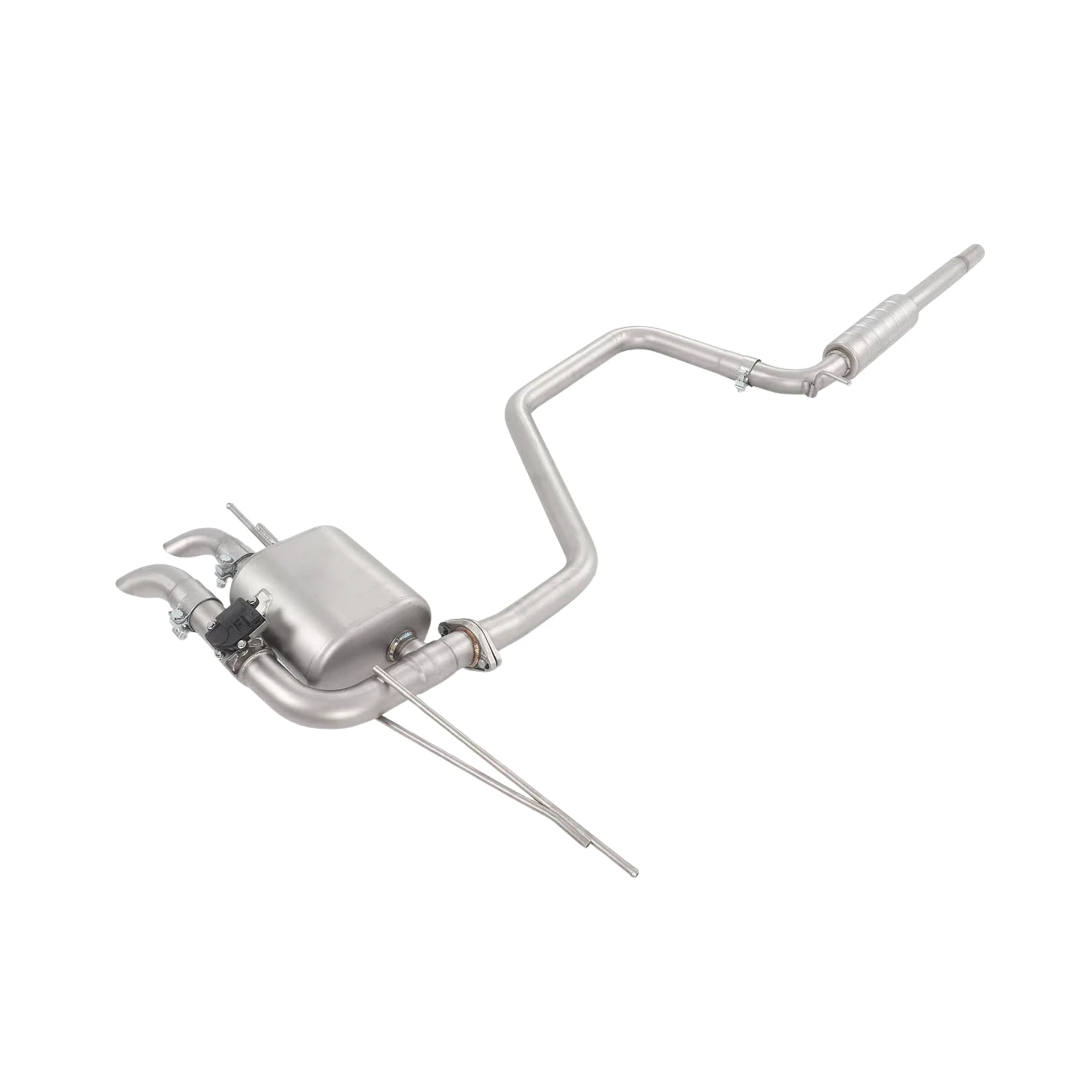 

YT High-Performance Stainless Steel Mid-Rear Section with Valve Control, Single-Side Dual-Outlet for New Audi Q3 1.4T