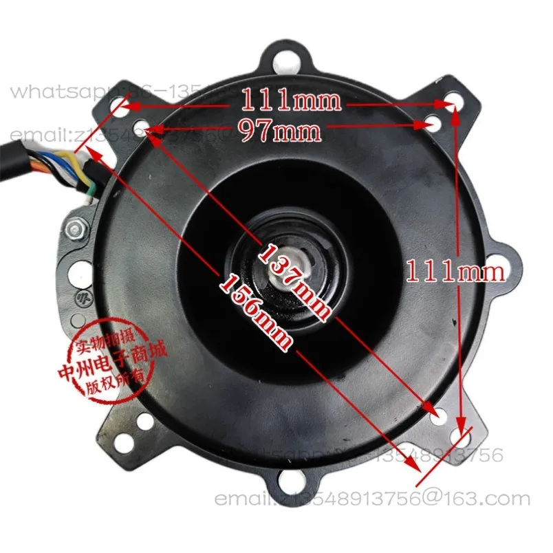 Spot quick delivery YYK-90 water air conditioner fan, water cooling fan, air cooler motor, motor accessories