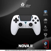FANTECH NOVA II WGP16 controlador inalámbrico Hall Joystick y disparador de efectos altavoz incorporado para PS4 NS2 Gamepad controlador con cable
