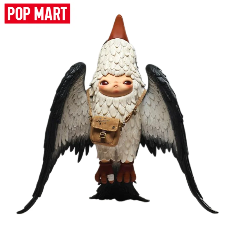 

New Selling POP MART Hirono X Leah Dou Series Blind Box Action Anime Figure Designer Doll Collection Desktop Toy Collectors Gift