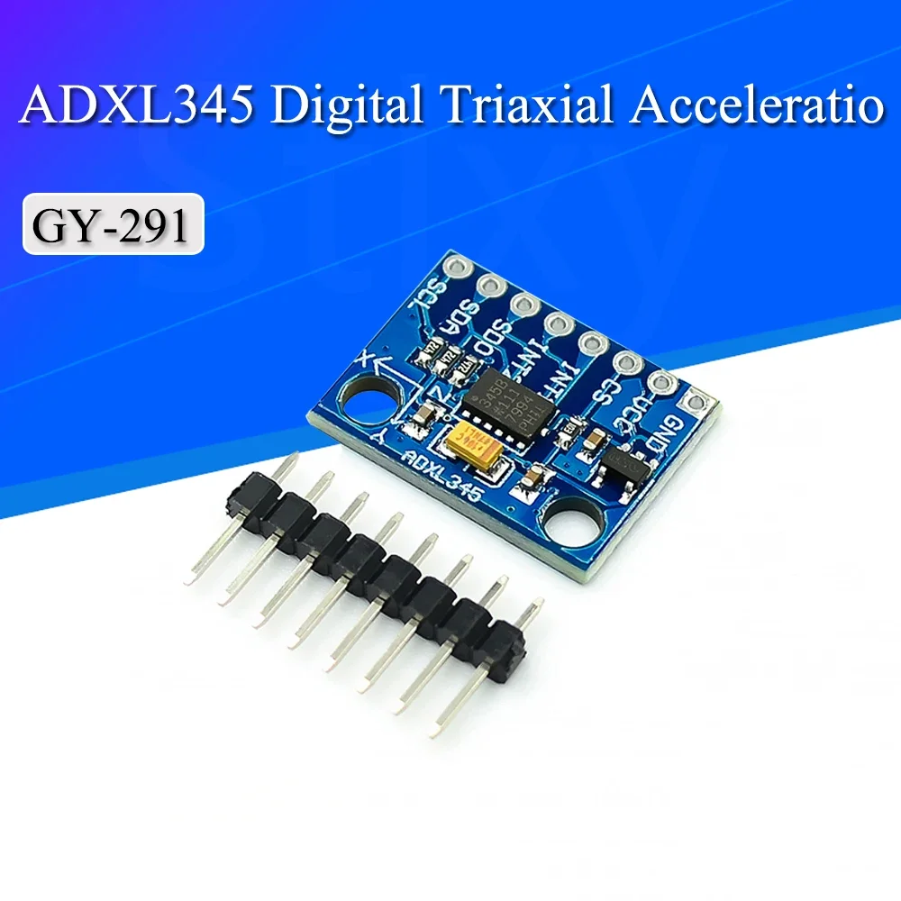 1/5/10PCS  Stlxy GY-291 ADXL345 Digital Three-axis Acceleration of Gravity Tilt Module IIC SPI Transmission