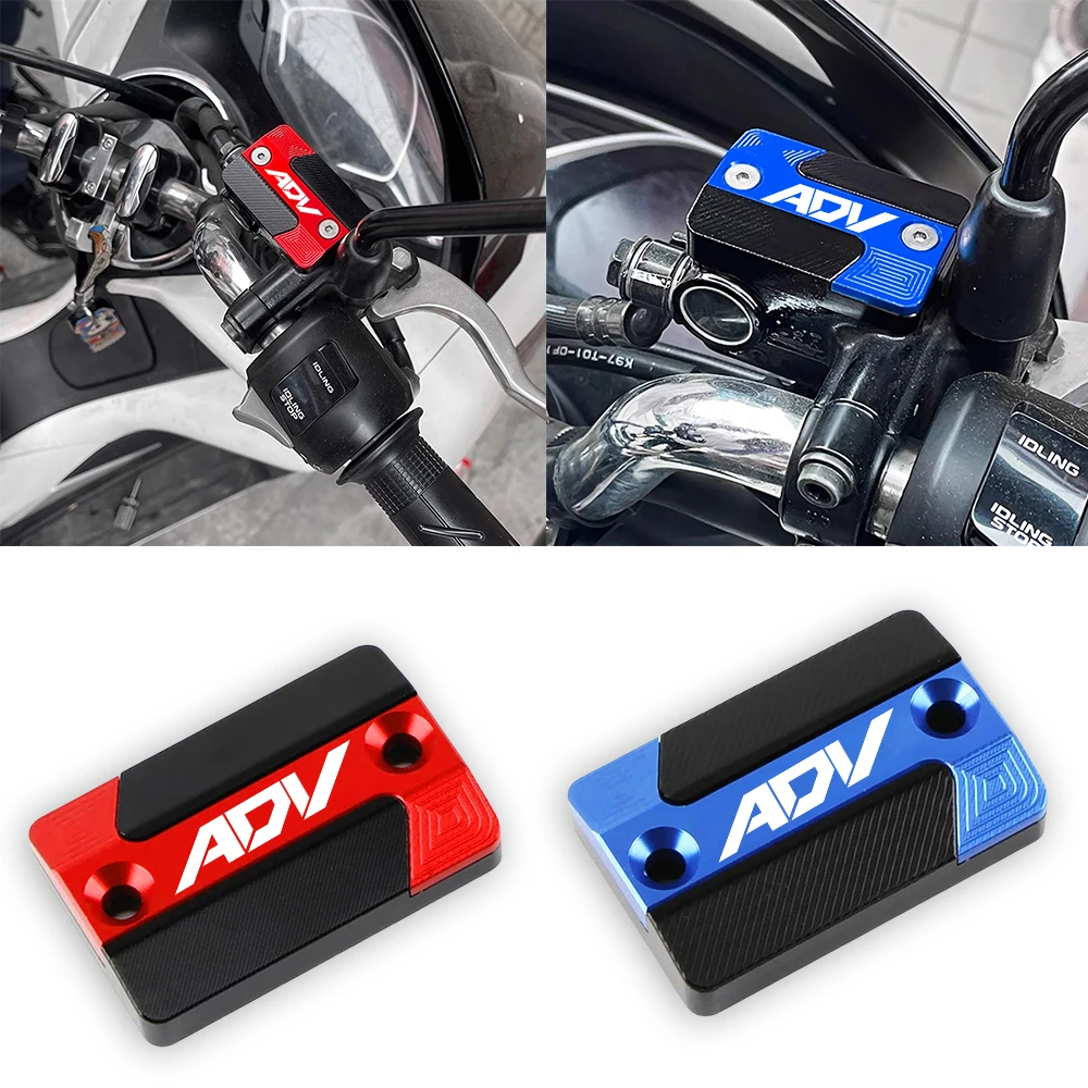 For HONDA ADV 160 150 125 350 adv160 ADV150 ADV350 ADV160 Accessories Motorcycle Brake Fluid Cap Master Cylinder Reservoir Cover