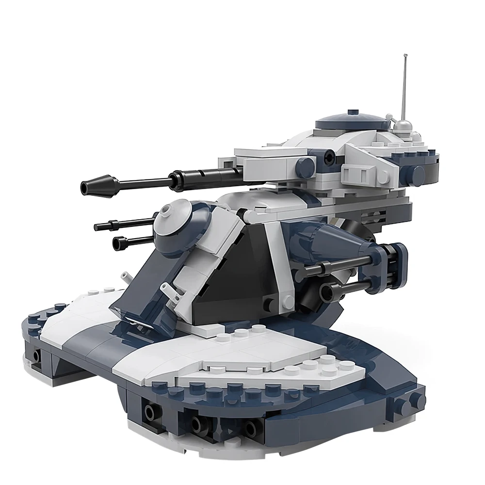 MOC AAT Tank Bouwsteenset Kinderen Verjaardagscadeau Space Wars Gepantserde aanvalsvoertuig Bakstenen Creatief speelgoed in elkaar zetten