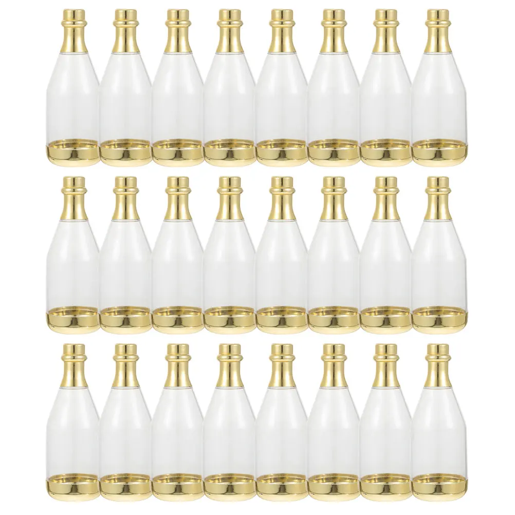 24pcs Mini Bottle Candy Boxes Wedding Birthday Adult Party Favors Party Favors Decorative Containers Bulk Gifts