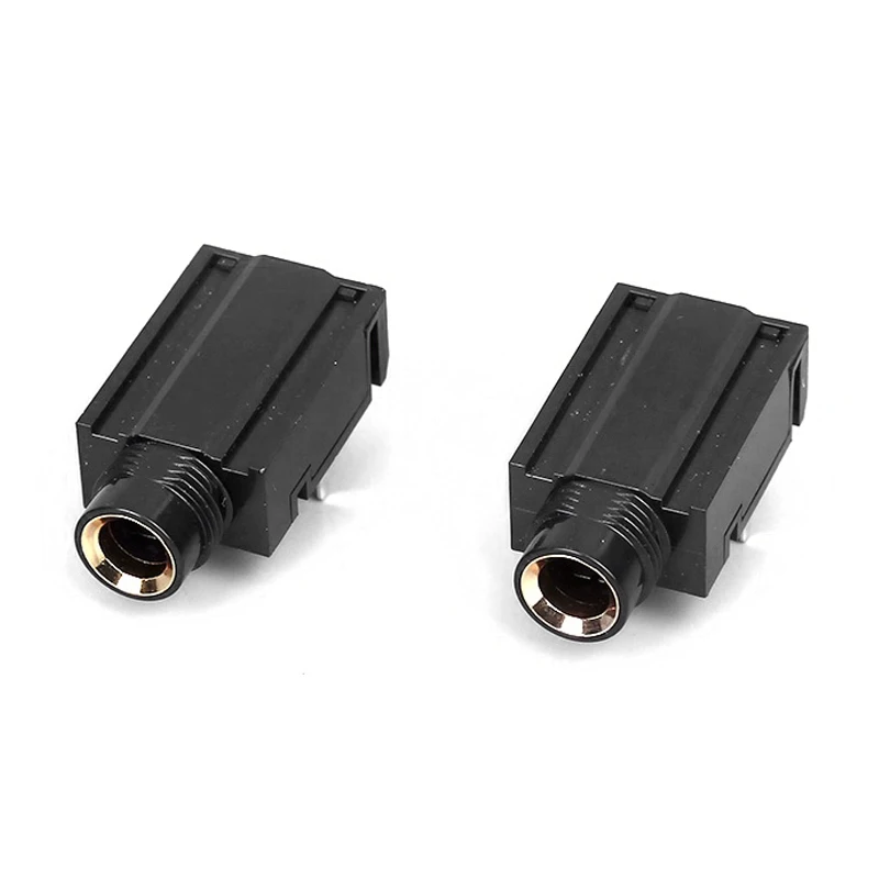 

10PCS 6.35 series Jack CK-6.35-102-9 socket microphone microphone 7P plug-in audio connector KTV amplifier interface