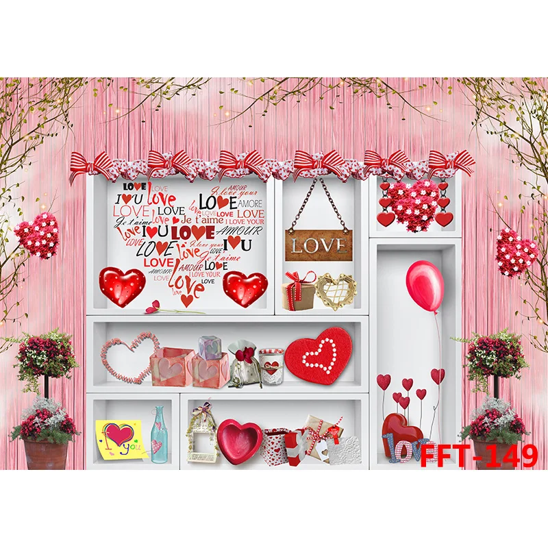 SHUOZHIKE Personalized Decoration Colorful Balloon  Snowman Background Newborn Baby Birthday Photography Backdrops FSS-102