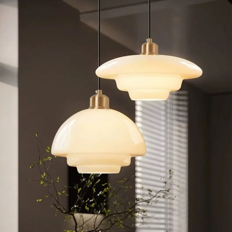 

Modern Industrial Style Glass Pendant Lamp Dining Room Kitchen Island Living Room Restaurant LED E27 House Decor Hanging Lamp