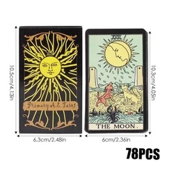 Primary A_E_tarot Oracle Card Party Game Family Friend Table Game Party Tarot Card Primary A.E Tarot 78pcs Party Favor Gift