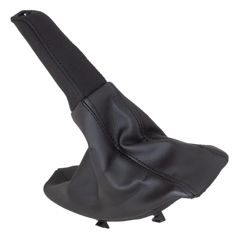 

Automotive Leather Accessories Protection Cover NO BLACK Handbrake Cover Enhanced Protection Stylish Appearance