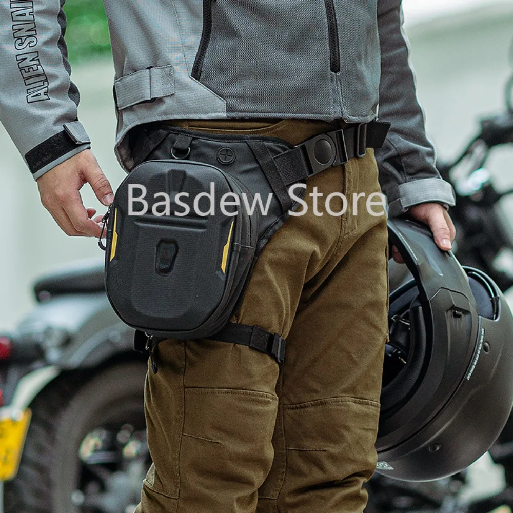 Motorcycle Leg Bag Knight Waist Bag Hard Shell Riding Motorcycle Fuel Tank Bag