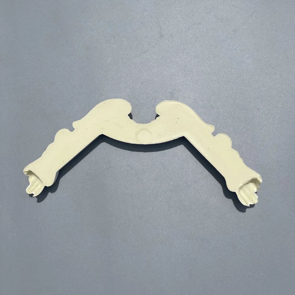 French PU corner flower background wall shape imitation plaster American ceiling decoration corner flower carved wall decoration