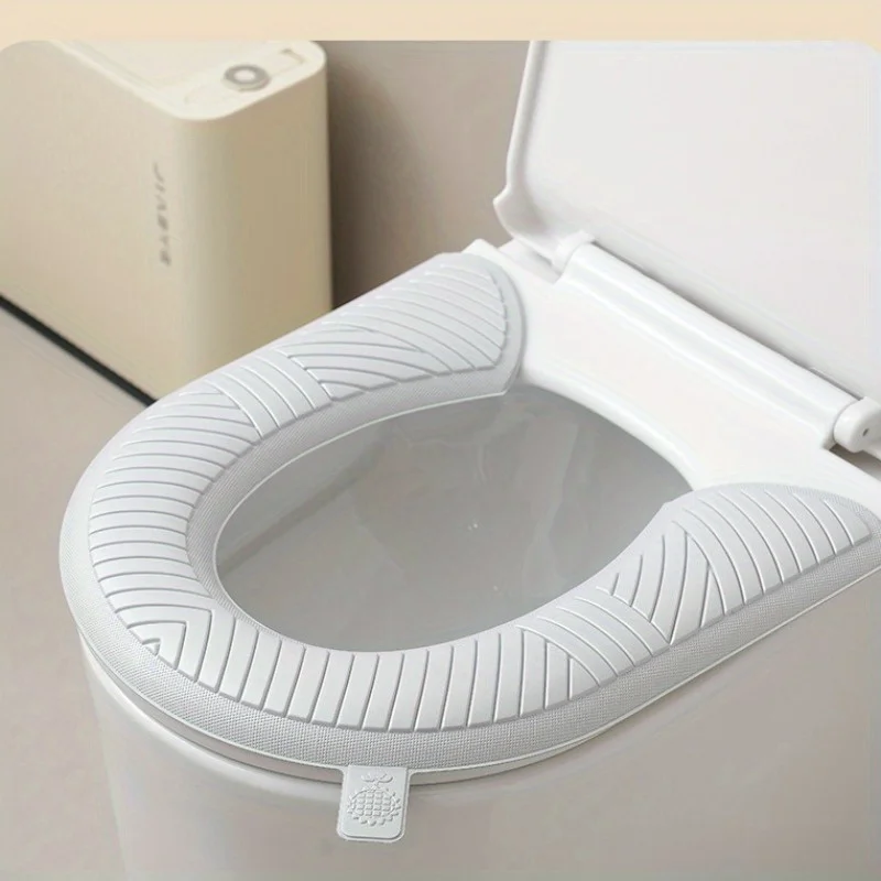 1pc Thickened Toilet Mat Waterproof Universal Toilet Seat Cover for Home All Seasons