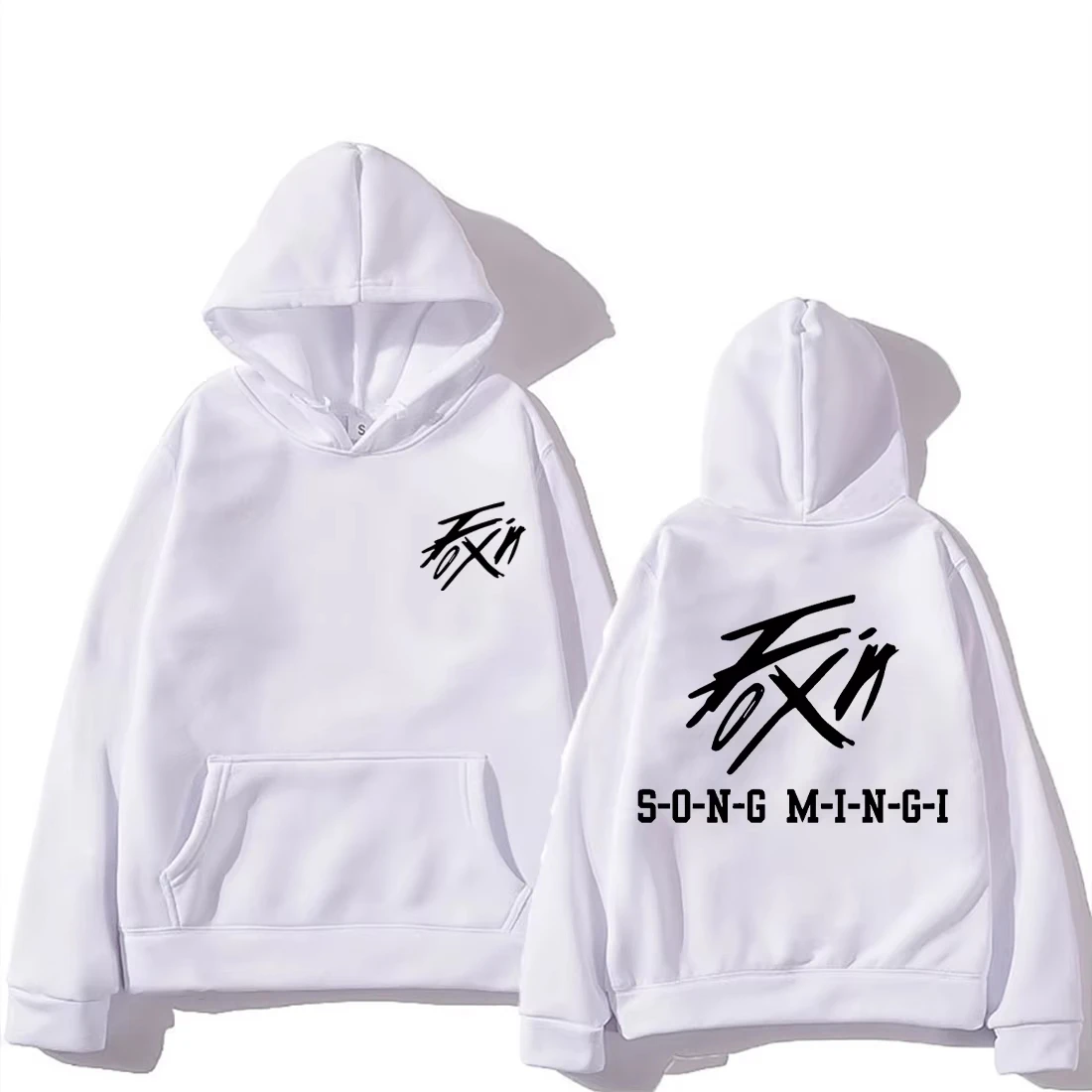 ATEEZ _FIX ON_ Mingi Merch Vintage Hoodies Koreanischer Kpop-Modestil Hoodie Herren Langarm Streetwear Winter Unisex Kleidung – Detail 10