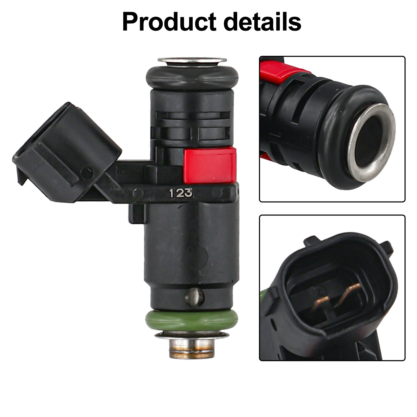 03E906031C Injector Petrol Fuel Injector Optimal Combustion Easy Installation Enhanced Fuel Efficiency For Seat