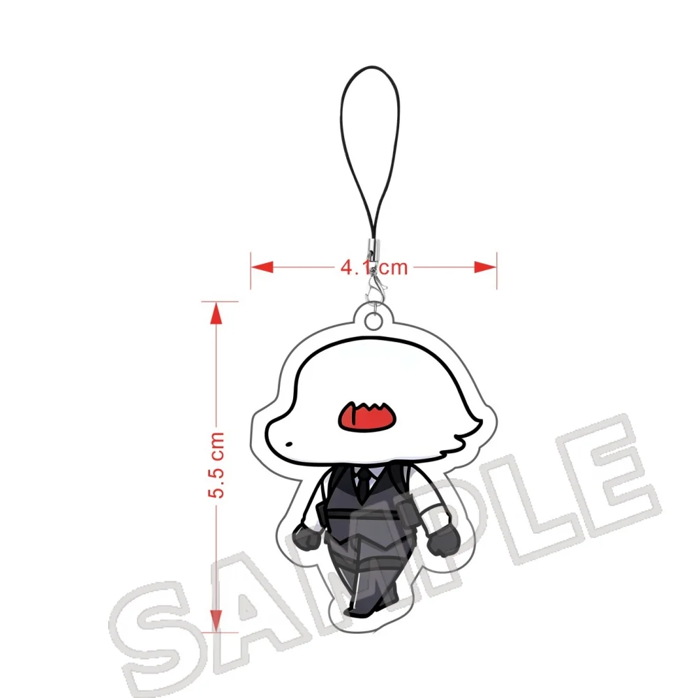 Manhwa Got Dropped into a Ghost Story Still Gotta Work 6cm Acrylic Keychain GSGW GDCG Kim Soleum Lee Jaheon Q Version BagPendant