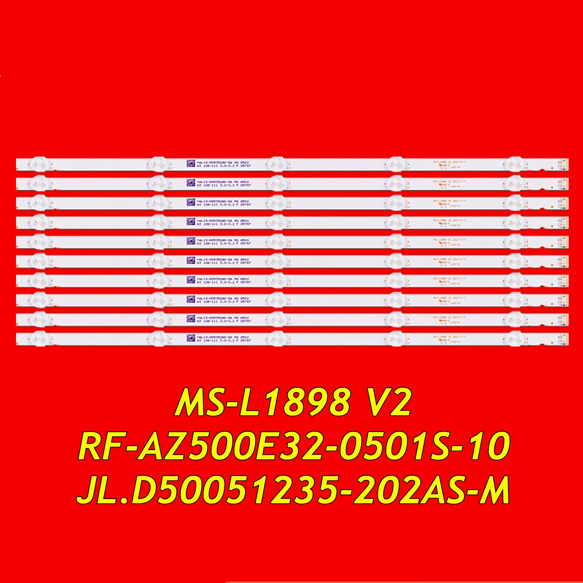 

Светодиодная лента для 50V7 50M1 50G2A 50G3 50F5 A50L8870 B50L8870 50GCU8905B JL.D50051235-202AS-M RF-AZ500E32-0501S-10 MS-L1898 V2