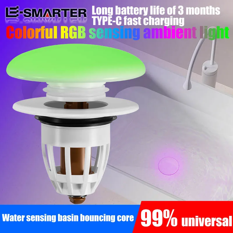 

Multifunctional Sink Drain Plug Bathroom Kitchen Universal Anti-Odor Insect-Proof Drainage Device Washbasin Water Trap