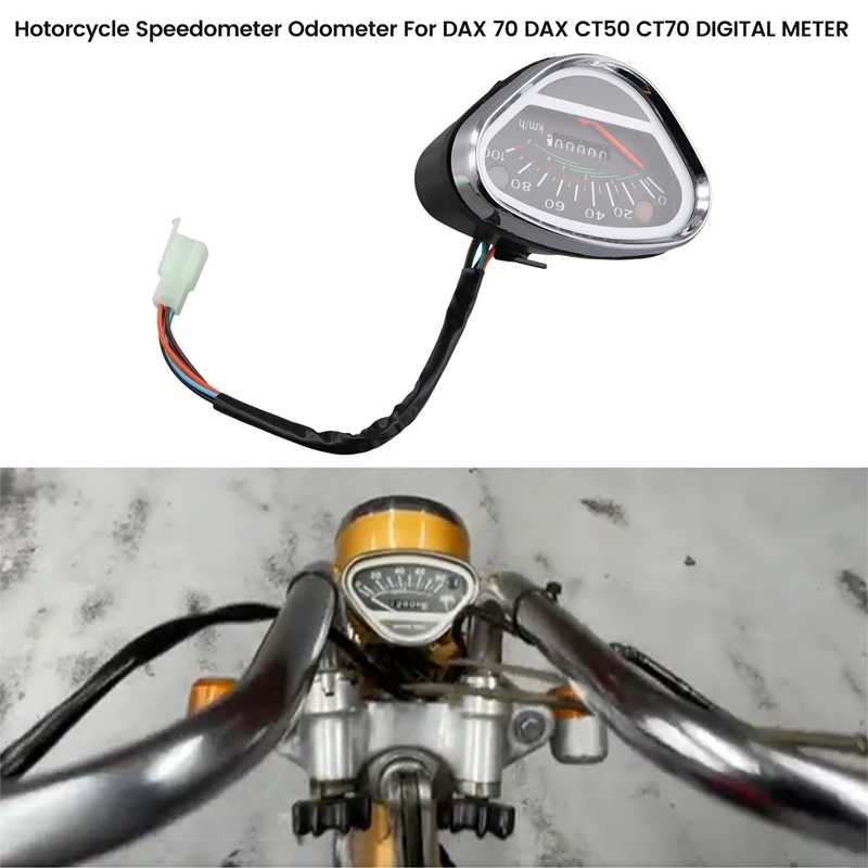 

Motorcycle Speedometer Odometer For Honda DAX 70 DAX CT50 CT70 DIGITAL METER
