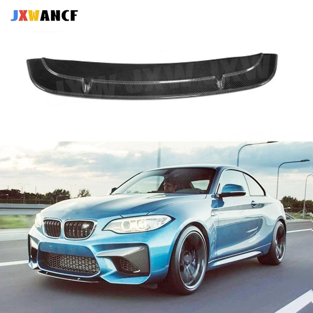 

JXWANCF Front Bumper Lip Splitters Body Kit For BMW F87 M2 2016 - 2018 Bumper Spoiler Splitters Head Bumper Carbon Fiber