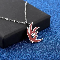 Cartoon Film Sonics Anime Figure Shadows Necklace for Men Women Cool Jewelry Children Charms Pendants Chains Accessories Gifts
