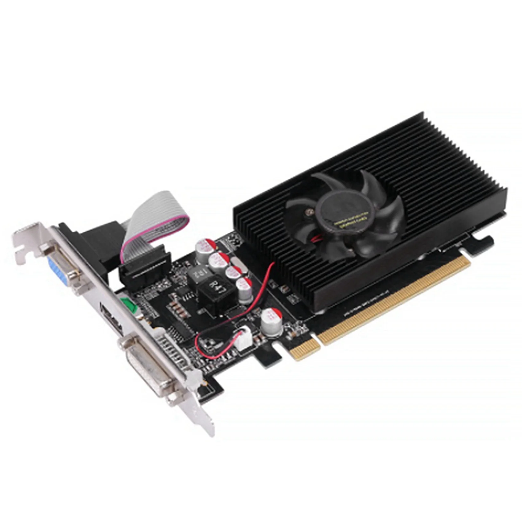 

Advanced 2X GT210 1GB Graphics Cards 64Bit Video Card For GPU PC Games DVI-I -Compatible VGA Used Dual-Screen Graphics Card