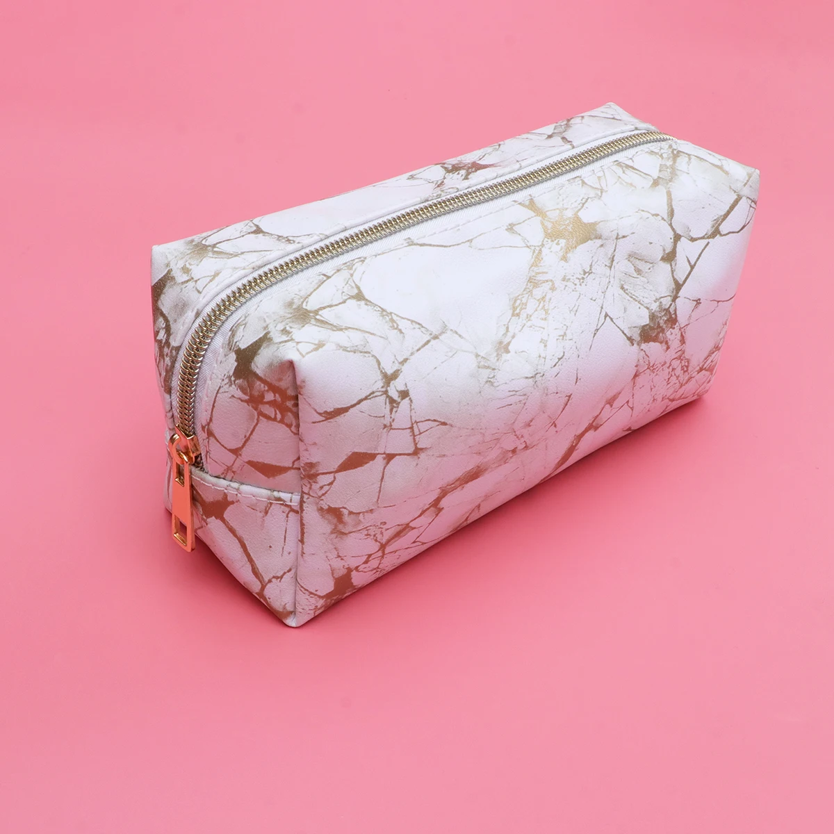

Portable Marble Bag Large Capacity Toiletries Storage Travel Makeup Pouch Organizer Handbag Lightweight Compact