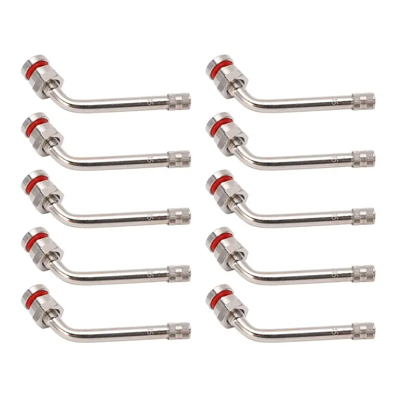 

TR545D Tire Valve Stems(10 Pcs) For Alcoa 22.5 Inch& 24.5 Inch Aluminum Wheelsets- 60 Degree Design Wheel