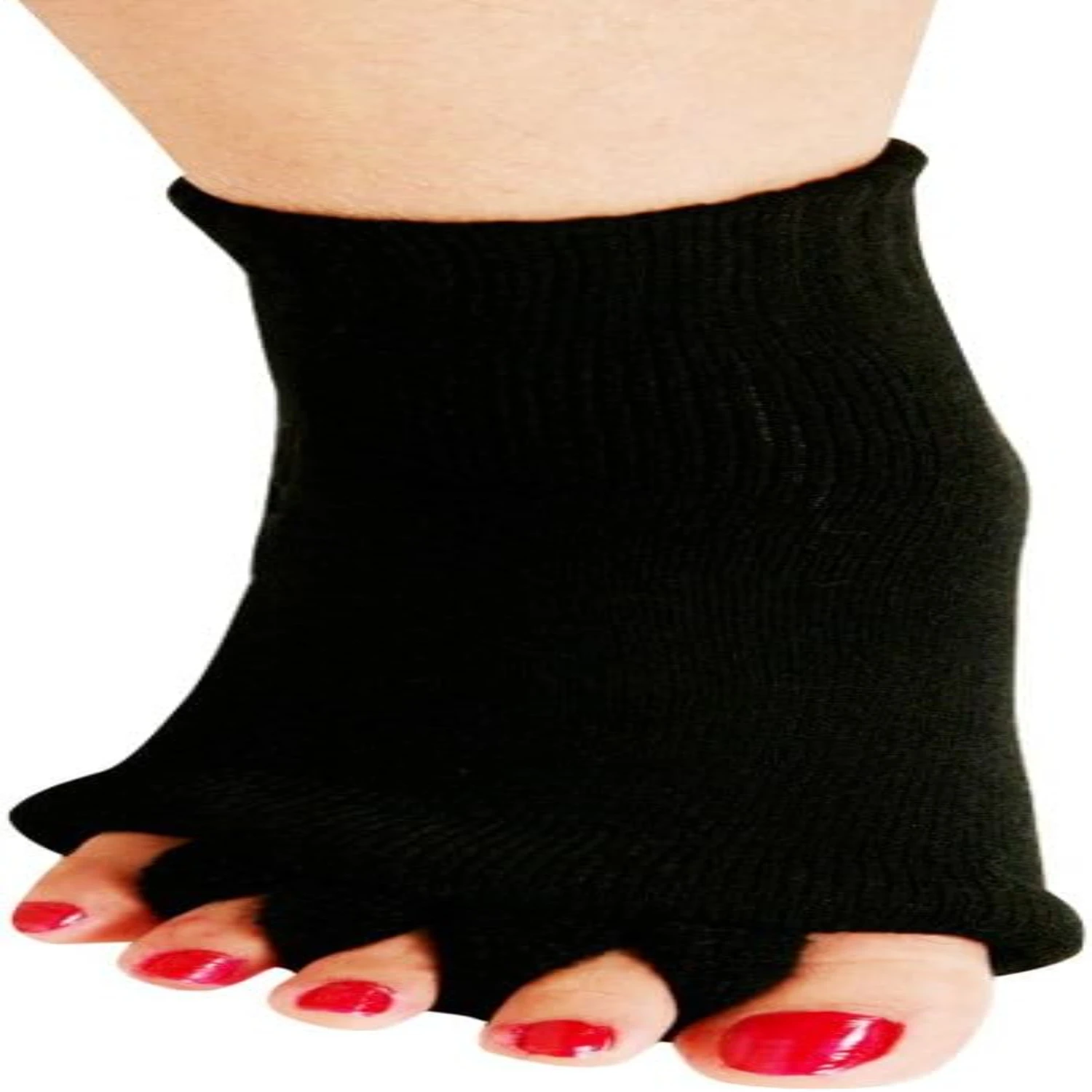 Experience the Ultimate Luxurious Comfort with High-quality Enhanced Five Toe Separator Yoga Socks - Promote Maximum Health Bene