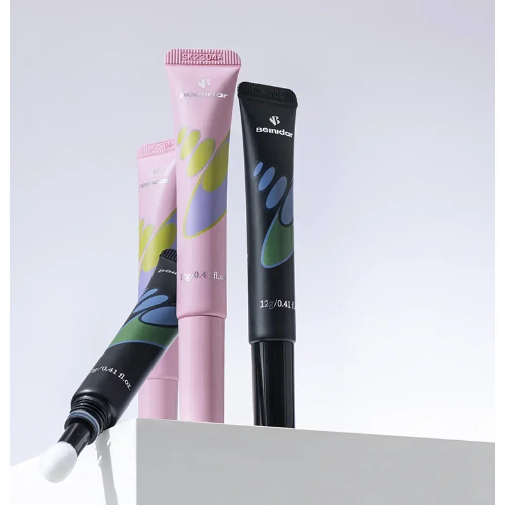 BEINIDAR Testa floccata Cuscino d'aria opaco Smalto per labbra Rossetto idratante Fango per labbra 12g Cosmetici per trucco impermeabili a lunga durata