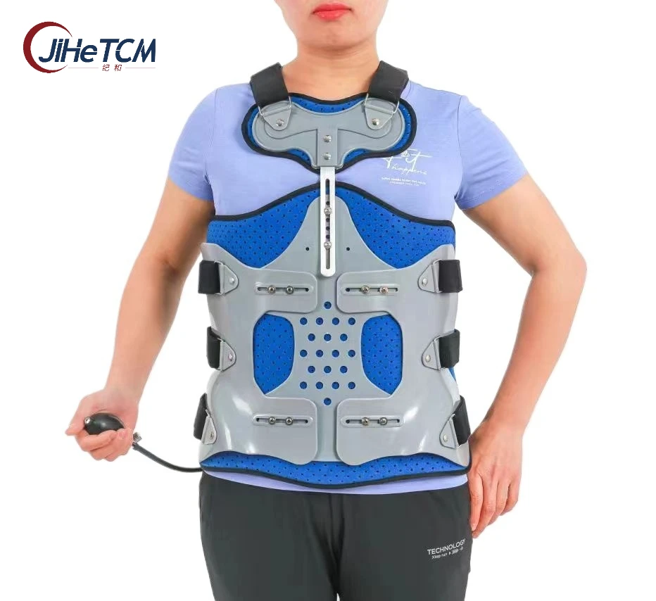 Thoracolumbar Spine Fixation Brace Orthotics Adjustable Lumbar Fracture Support