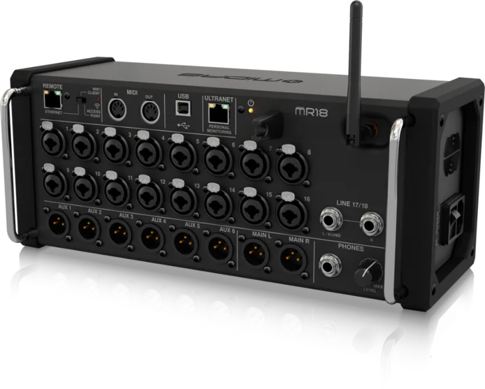 Air 1:1 MR12 MR18 Rack Mount Professionele Digitale Mixer Ingebouwde Wifi DSP Audio Mixer DJ Opname Studio met USB Recorder