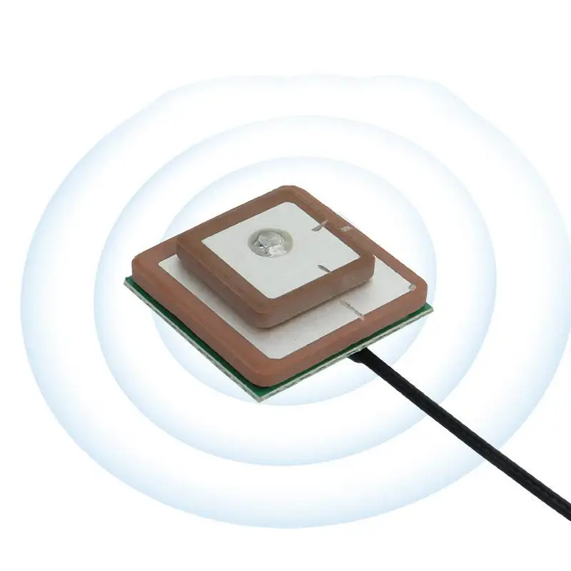 New 2PCS Active Ceramic Antenna For GPS & Beidou, High-Gain Satellite Signal Amplification, BD+GPS Positioning Antenna