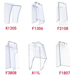 Smart Türschloss wasserdichte Abdeckung Finger abdrucks chloss Outdoor Flip Cover regens ichere transparente Kunststoff abdeckung