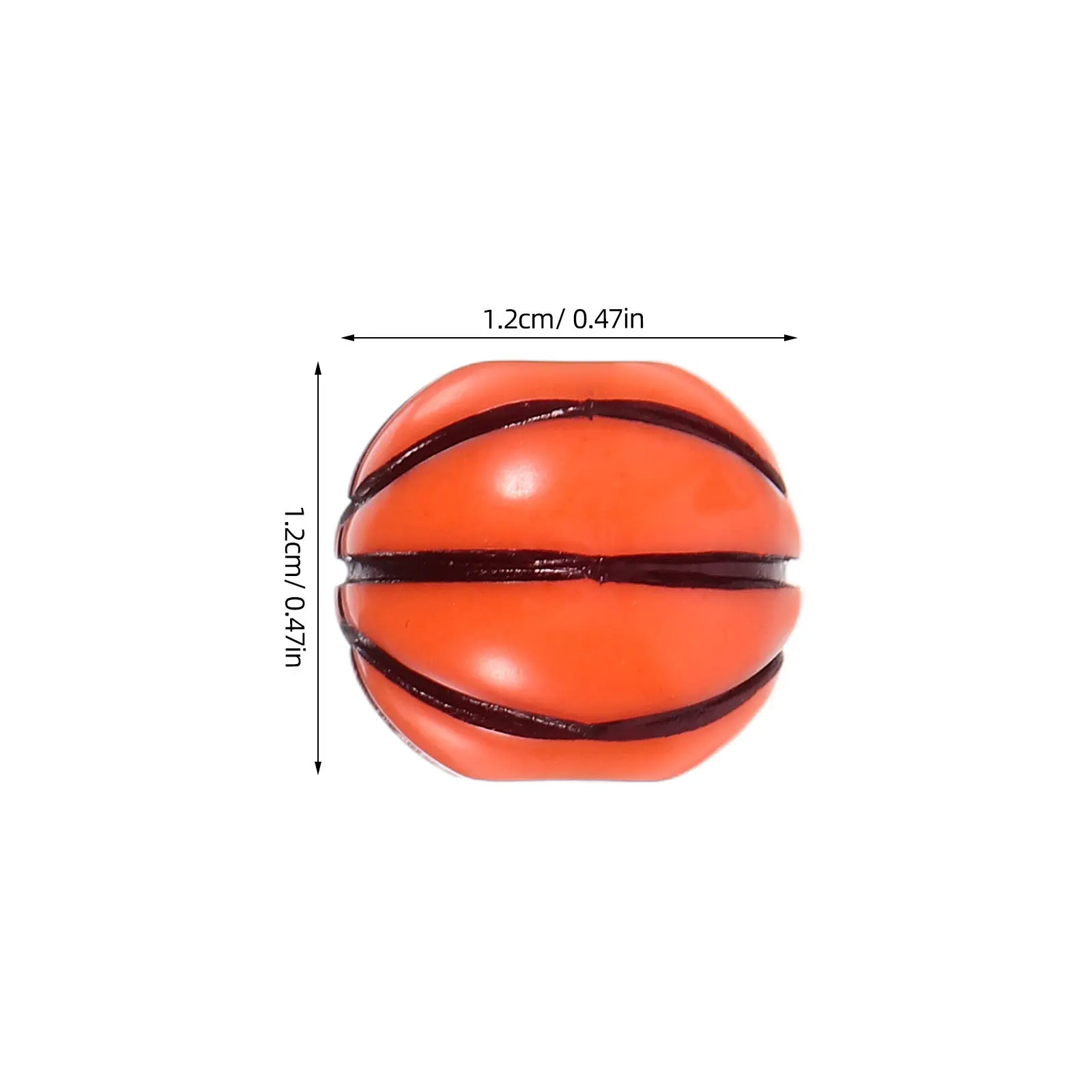 100Pcs Basketball Beads DIY Acrylic Sports Bracelet Making Early Education Craft Supplies Enhance Hand Eye Coordination Birthday