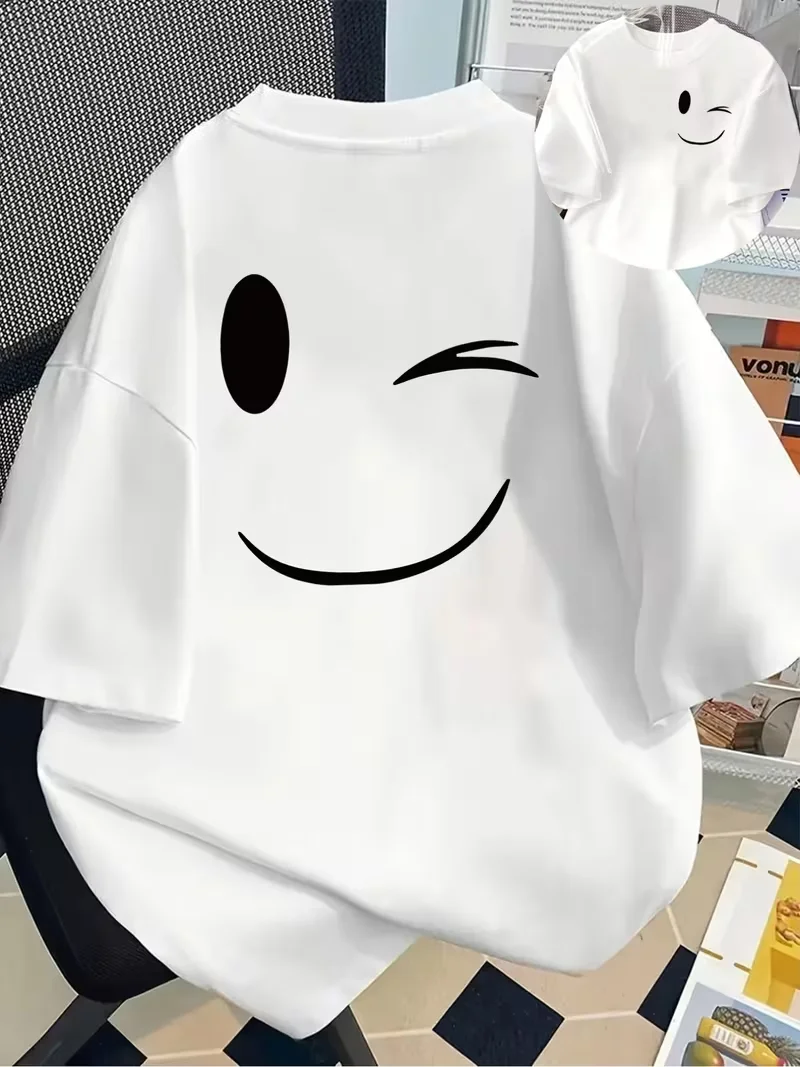 Camiseta Gráfica de Desenho Animado Limitada 2026 para Homens e Mulheres, Camiseta Casual Y2K, Roupas Hip Hop de Manga Curta